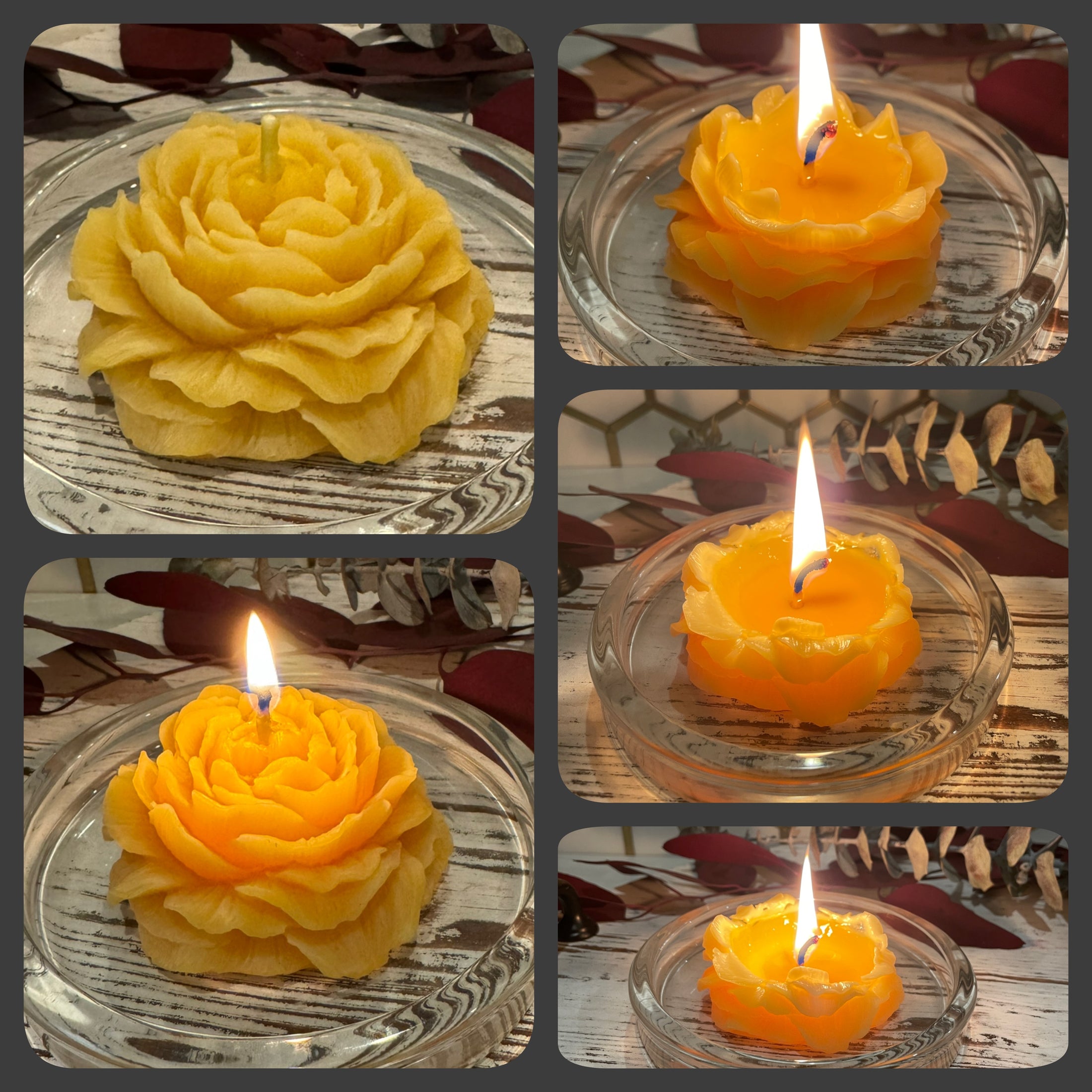 Peony Candle